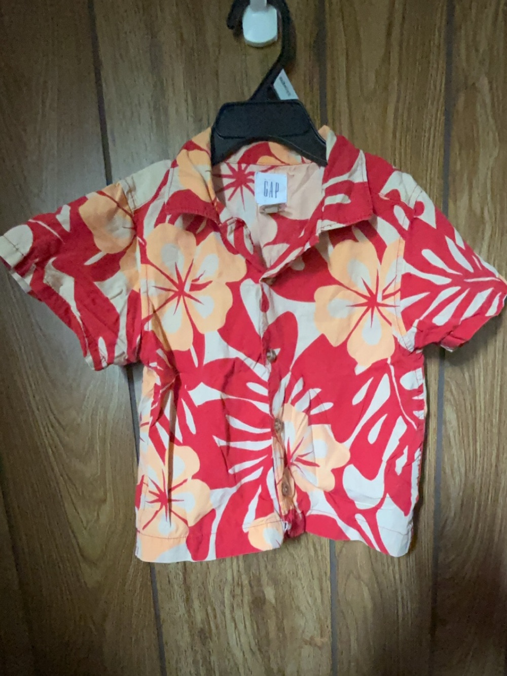 🌺 Baby Gap Hawaiian Button-Up Shirt | 2T 🌺